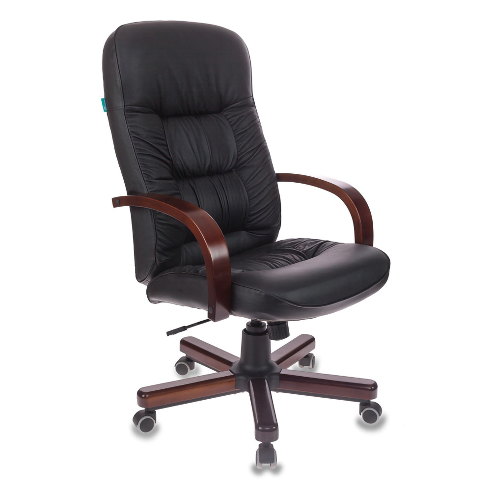 Кресло руководителя Бюрократ T-9908 WALNUT