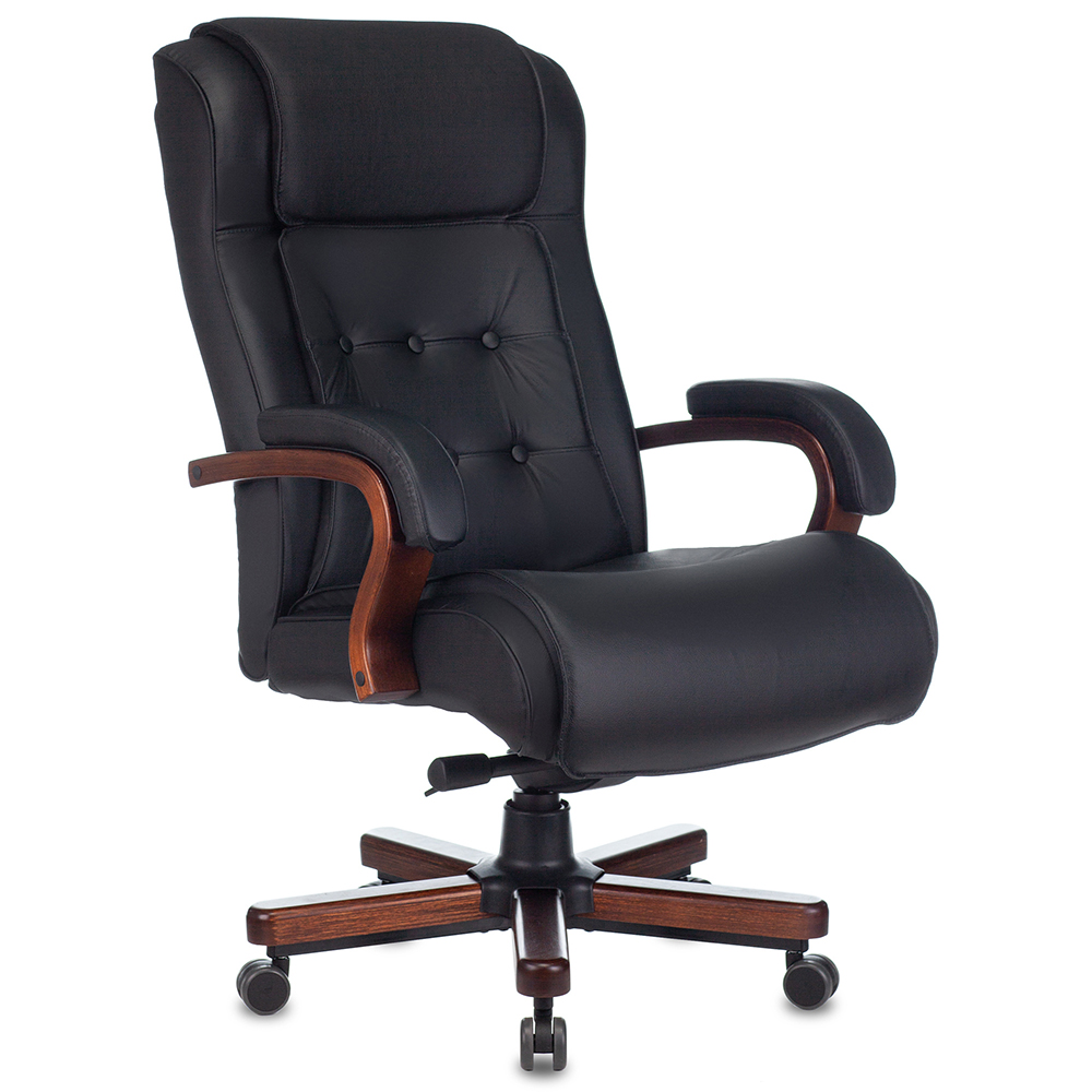 Кресло руководителя Бюрократ T-9926 WALNUT