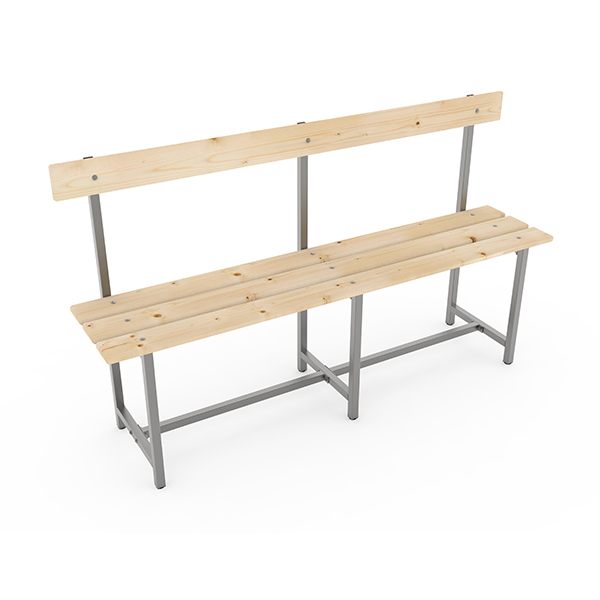Скамья СТ-5, спинка 1500мм. сосна  арт. 12009