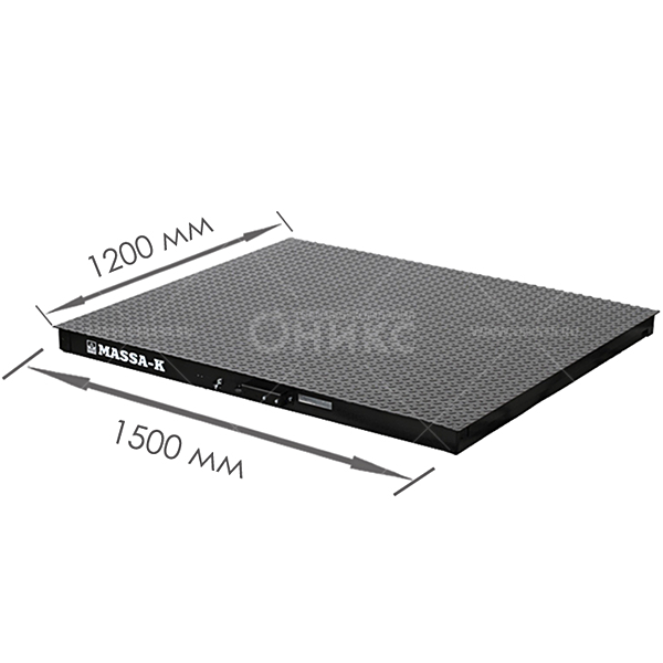 Модуль взвешивающий 4D-PM-15/12 - 3000, платформа 1500*1200мм, 3000 кг.