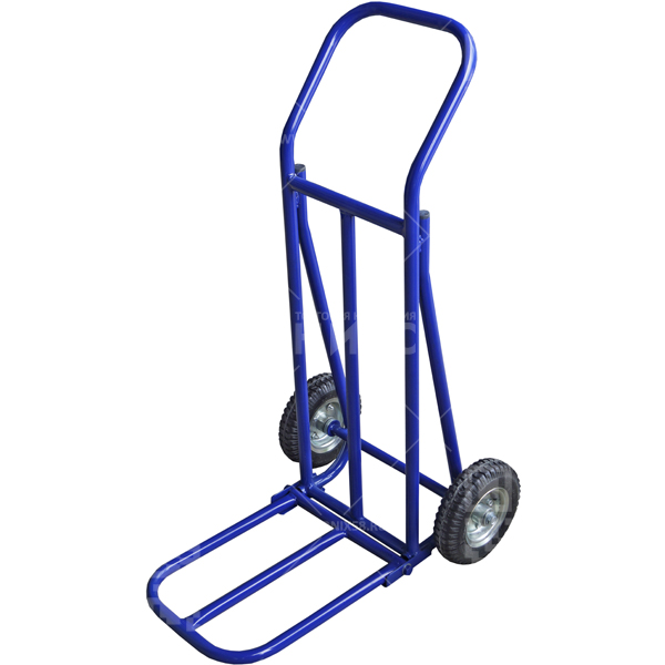 Тележка двухколесная КГ-200 М откидная платформа, колеса D-200 пневмо  PR 1400(20)