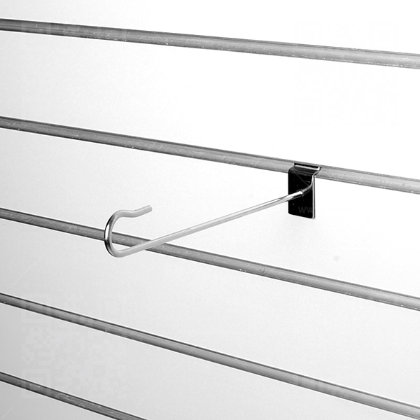 Крючок для экономпанели с загибом 250мм, d.5мм, хром A126-250