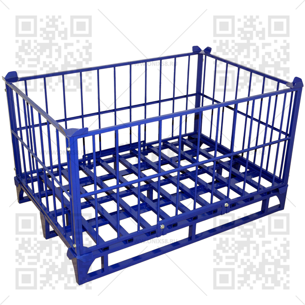 Ограждение решетчатое ОПК 500 500*1200*800 синий 