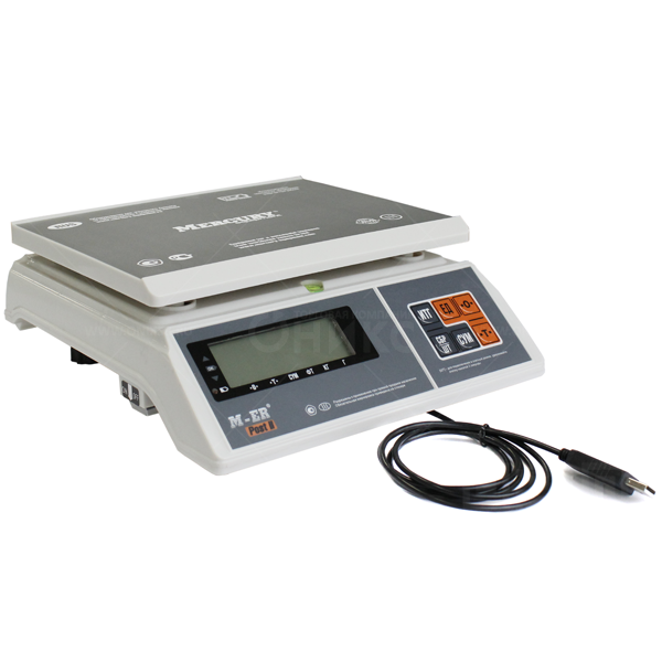 Весы M-ER 326AFU - 6.1 "Post ll" LCD USB-COM 