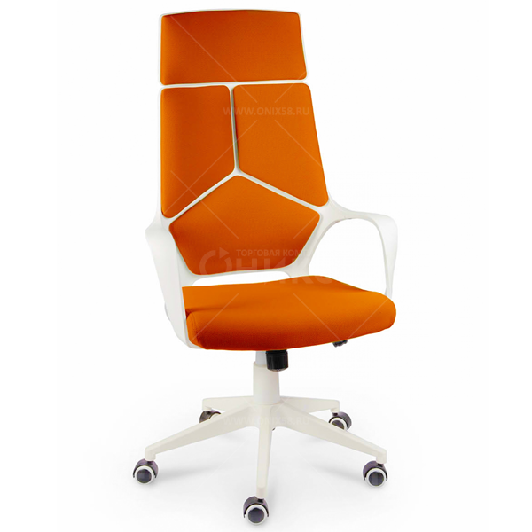 Кресло руководителя IQ white белый пластик
