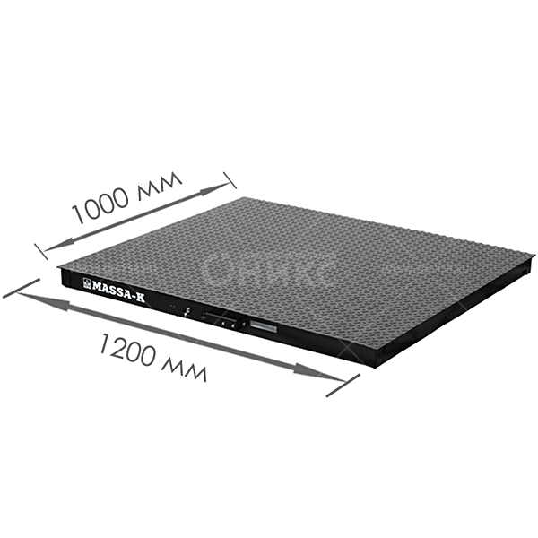 Модуль взвешивающий 4D-PM-12/10 - 1500, платформа 1200*1000мм, 1500 кг.