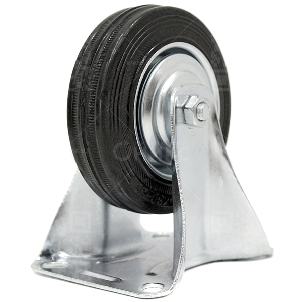 Колесная опора d100 неповоротное FC 46 г\п 70 кг (38)