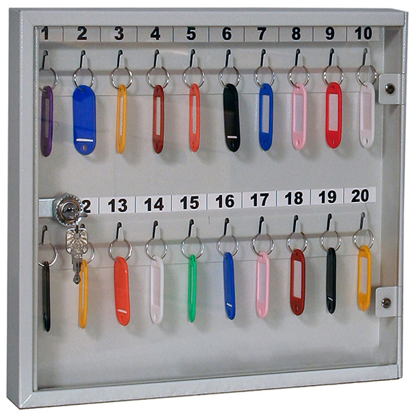 Ключница КЛС-20 с брелками, стекло