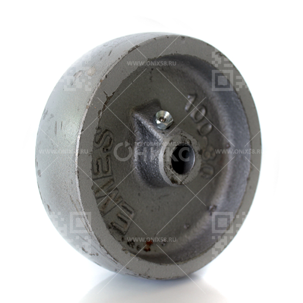 Колесо d100 чугун, VKV 100 г\п 140 кг