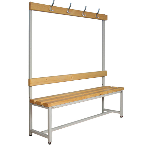 Скамья СК-1В-2000 с крючками, сосна