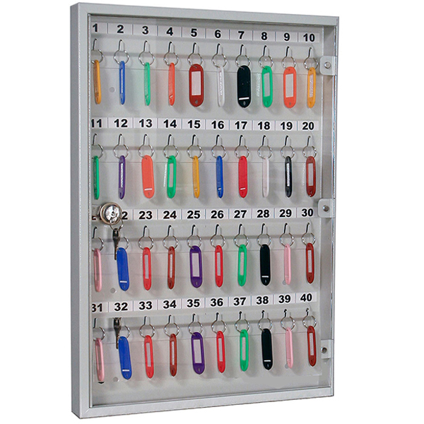 Ключница КЛС-40 с брелками, стекло