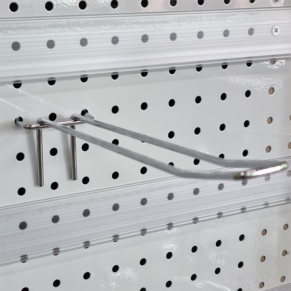 Еврокрючок для перфорации, двойной 4мм L-300мм, хром (СС)