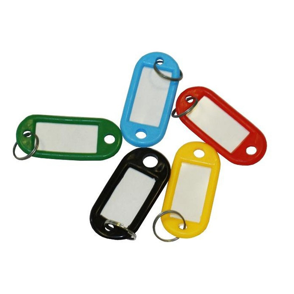 Пластиковые бирки для ключей