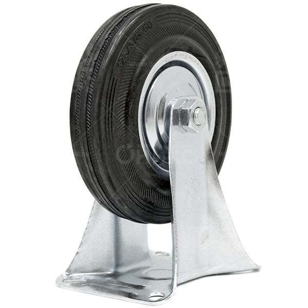 Колесная опора d125 неповоротное FC 54 г\п 100 кг (28)