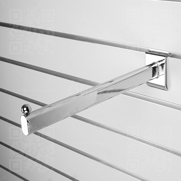 Кронштейн 300мм, хром F113c 