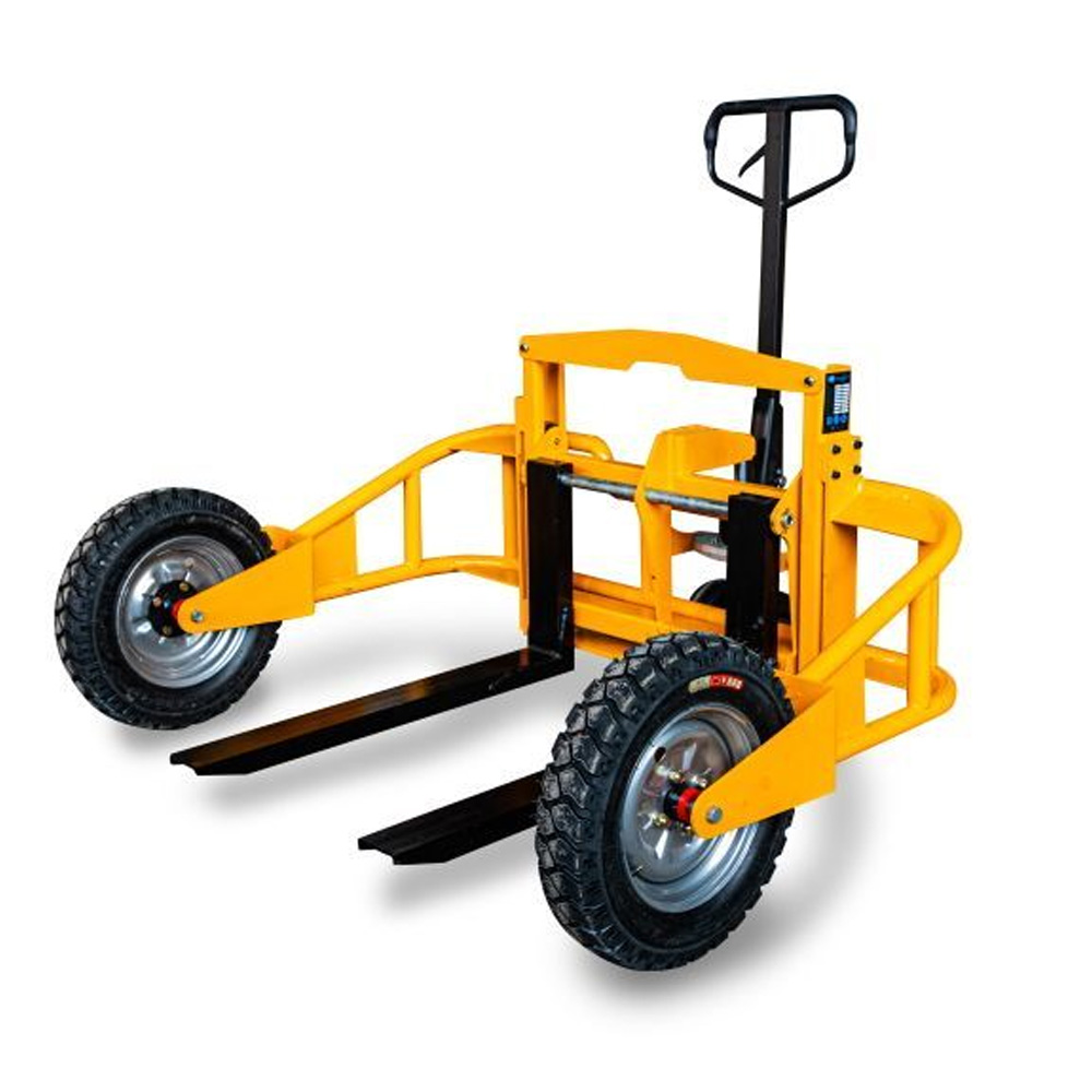 Тележка гидравлическая TOR THW 1200кг., 813мм.  для бездорожья HW 1500