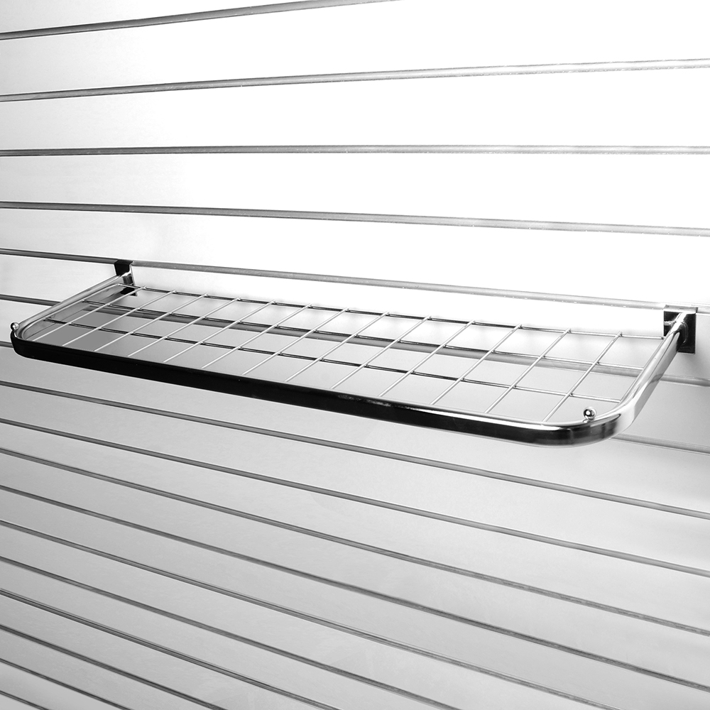 Подставка П-образная, сетчатая, 1000Lх300W мм, хром A073