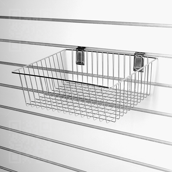 Корзина 390х300х125Н мм, хром A198/h125c