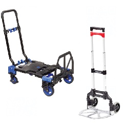 Тележки-трансформеры пластиковые и алюминевые