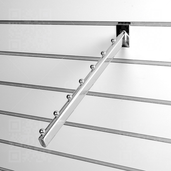 Кронштейн наклонный с 7-ю шариками, длина 400мм хром A111-7b/c 