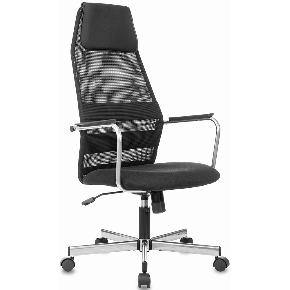 Кресло руководителя Бюрократ KB-5M хром