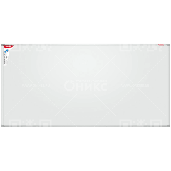 Доска магнитно-маркерная 90*150 Premium, алюминиевая рамка, полочка SDm_04030