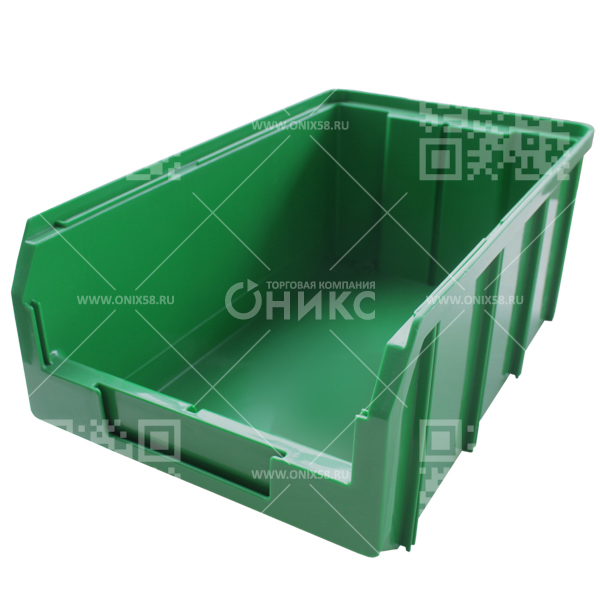 Ящик пластиковый V-3 341*207*143 зеленый