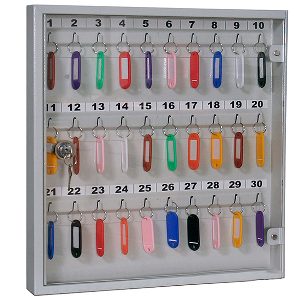 Ключница КЛС-30 с брелками, стекло