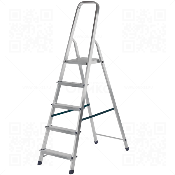 Стремянка 5 ступеней, NV1110 алюмин. 