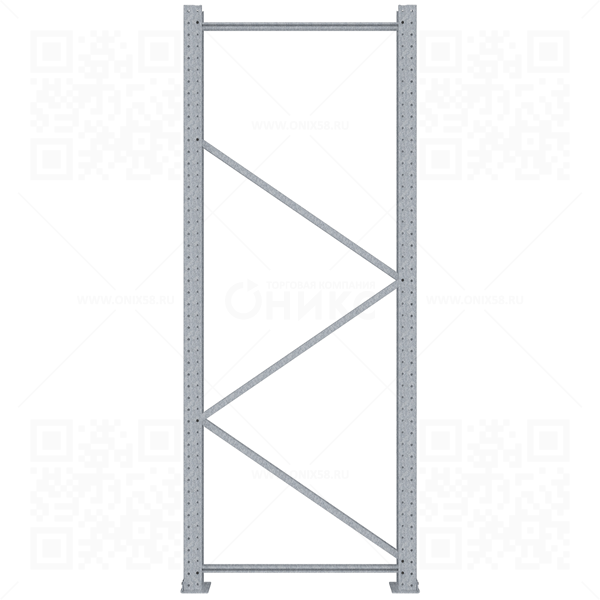 Рама П 70 2500х1000 цинк-НАБОР