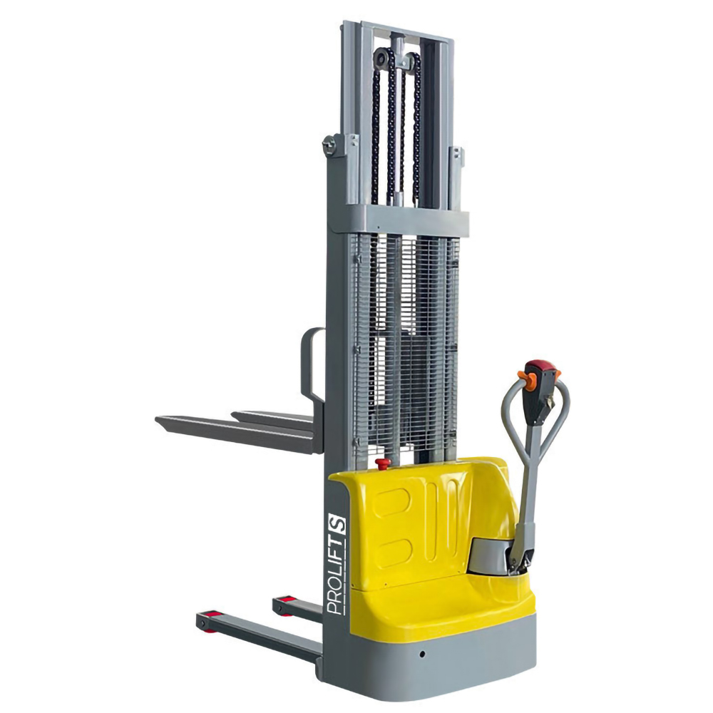 Штабелер самоходный SDR1530-S  1500кг., 3,0м. с электроподъемом, АКБ 85Ah