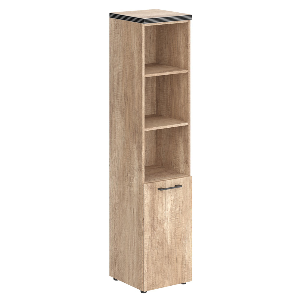 Шкаф колонка с глухой малой дверью и топом THC 42.5(L)  430х452х1968 TORR (НАБОР)