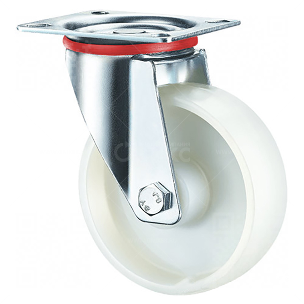 Колесная опора d195 поворотное нейлоновое SRCn 80  г\п 320 кг (8)