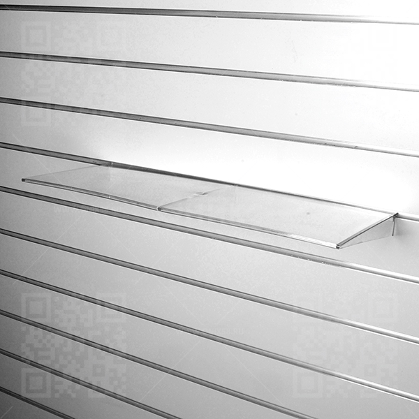 Полка для экономпанели большая прозрачная 230х590, шт F192/P 