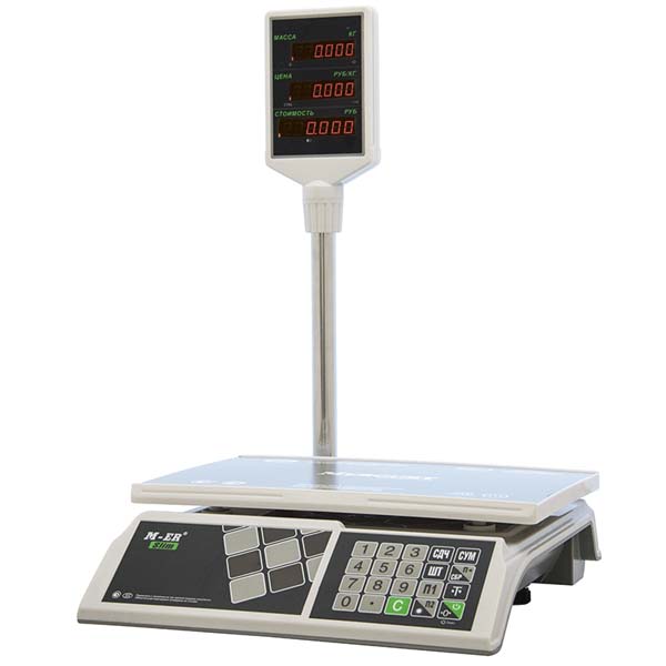Весы M-ER со стойкой 326ACP - 15.2 LED