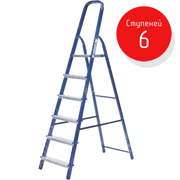 Стремянка 6 ступеней, NV1150(1132), метал. 1150106-new, 1132106