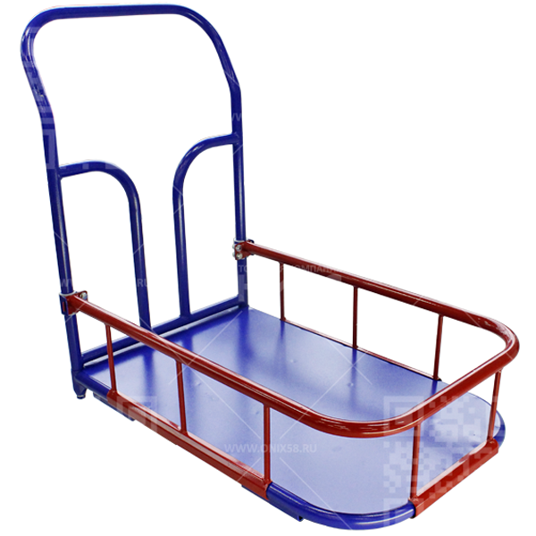 Тележка платформенная ТПБ 6 800*1200 с бортиком (без колес)