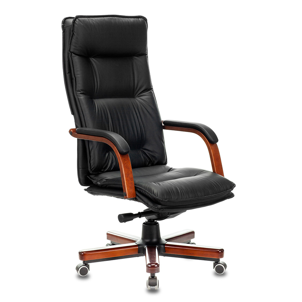 Кресло руководителя Бюрократ T-9927 WALNUT