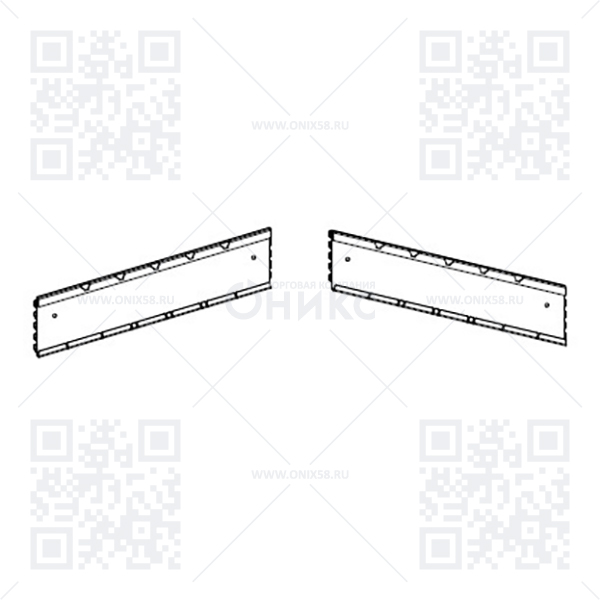 Комплект кронштейнов для салазок ВС-05 