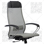 Каркас кресла МЕТТА B 1m 12/K131 (Комплект 12) (Сетка X-2 светло-серая)