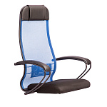 Каркас кресла МЕТТА ErgoLife Sit10  0001110  (Комплект 11) (Ub00/Wh00/K1bL) (0141110 сетка X2 синяя/сид.черное/ подлок ArK-01.02T200 черн )