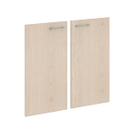 XTEN Двери низкие XLD 42-2  846х18х765 (2шт) (Бук Тиара)
