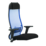 Каркас кресла МЕТТА ErgoLife Sit10  0001112  (Комплект 11/2D) (Ub00/Wh00/D02P) (0141112 сетка X2 синяя/сид.черное/ подлок 2D )