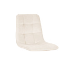 Каркас стула Алекс (Velluto 01 бело-бежевый)