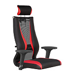 Каркас кресла МЕТТА ErgoLife Sit10 B2-170D №60 (экокожа Extra черная/красная 0001605)