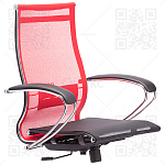 Каркас кресла МЕТТА B 2m 9/К131 (Комплект 9) (сетка Т-08 красная/ Т-01 черная)