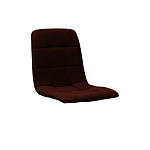 Каркас стула Алекс (Linkoln 418 темно-коричневая экокожа)