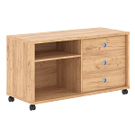 Тумба мобильная B-202 1200*500*660 BORN (Дуб Бофорт)