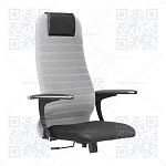 Каркас кресла SU-BU158-10 (SU-BU150-10) (№24 светло-серая/черная)