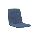Каркас стула Алекс (Linkoln 057 синяя экокожа)